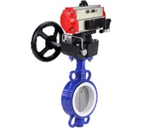 Затвор DN.ru WCB-316L-PTFE Ду50 Ру16, с пн.прив. DA-083, пн.распр. PND1-T10-220VAC NAMUR, РД HDM-2 D050-118461