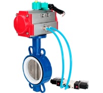 Затвор DN.ru WCB-316L-PTFE Ду50 Ру16, с пн.прив. DA-083, пн.распр. PND1-T10-220VAC NAMUR, МППП-200 D050-118335
