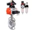 Затвор DN.ru WCB-316L-PTFE Ду40 Ру16, с пн.прив. DA-083, пн.распр. PND2-24VDC NAMUR, БКВ LSB-210, БПВ D050-95193 1