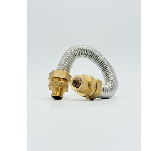 Гибкая подводка с муфтами Kofulso 3/4*1/2 дюйма, 30 см (НР-ВР) - FN BC/BIC20_1/2 - 300