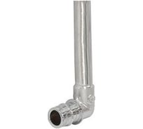 Угольник Giacomini 90 с хромированной трубкой для системы GX 20x15 L-250 мм Gia GX128X014