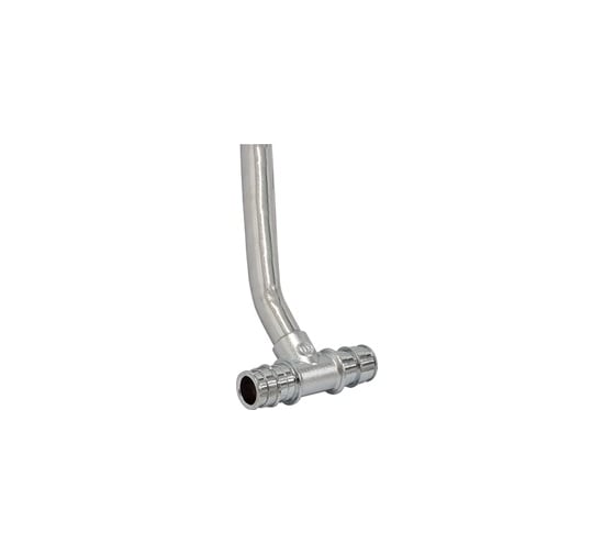 Тройник GEKON GX с хромированной трубкой 16x15(L-250 мм)x16 GK 7GX019001625