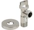 Кран шаровой для сантехники прибор. угловой СТМ 1/2х1/2 ш/ш с отражат. бабочка, хром. (пластик) CAPH1212 4