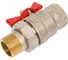 Кран шаровой Valtec BASE-ГОСТ со сгоном с рукояткой-бабочкой вн.-нар. DN20, PN40, 3/4 VT.227S.N.05 3