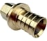 Муфта для PE-X/PE-RT труб РОС аксиальная латунь Дн 32х1/2 ВР  (130-1248) R0345093 2