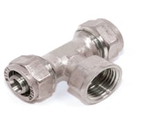Фитинг SMT ТЕАМ TM T20x1/2Fx20 (Тр-к ц.-вн.рез.-ц.), 1609N200420