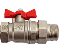 Шаровой для воды VALFEX 3/4" ВР/НР бабочка, американка, латунный VF.227.NB1.034.Bir