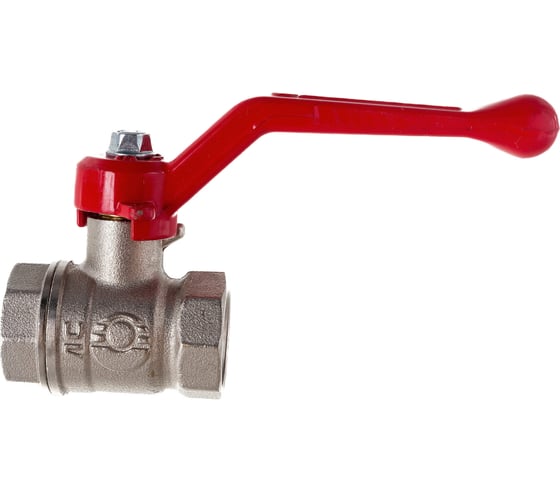 Шаровой кран для воды VALFEX OPTIMA 1/2" ВР/ВР рычаг, никелированная латунь VF.214.NLR1.012.Bir