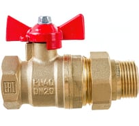 Шаровой для воды VALFEX американка, 3/4" ВР/НР ручка-бабочка VF.227.LB1.034.Bir