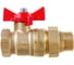 Шаровой для воды VALFEX американка, 3/4" ВР/НР ручка-бабочка VF.227.LB1.034.Bir 1