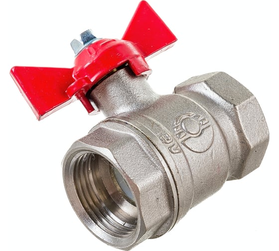 Латунный шаровой кран для воды VALFEX OPTIMA 3/4" ВР/ВР бабочка VF.217.NLB1.034.Bir