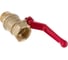 Шаровой для воды VALFEX 3/4" ВР/НР ручка-рычаг, латунный 11Б27фт1М VF.215.LR1.034.Bir 3