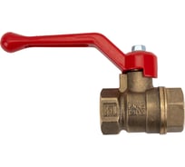 Шаровой для воды VALFEX 1/2" ВР/ВР ручка-рычаг, латунный 11Б27фт1М VF.214.LR1.012.Bir