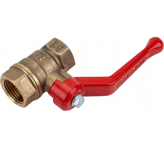 Шаровой для воды VALFEX 1/2" ВР/ВР ручка-рычаг, латунный 11Б27фт1М VF.214.LR1.012.Bir