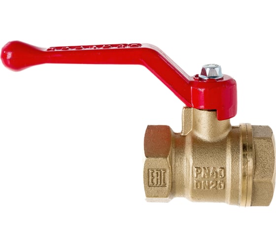Шаровой для воды VALFEX 3/4" ВР/ВР ручка-рычаг, латунный 11Б27фт1М VF.214.LR1.034.Bir
