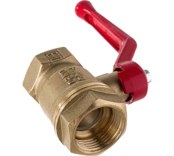 Шаровой для воды VALFEX 3/4" ВР/ВР ручка-рычаг, латунный 11Б27фт1М VF.214.LR1.034.Bir