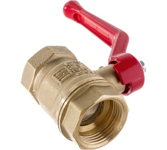 Латунный шаровой кран для воды VALFEX OPTIMA 3/4" ВР/ВР ручка-рычаг 11Б27фт1М VF.214.L0R1.034.Bir