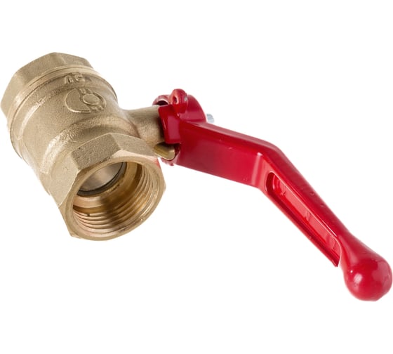 Латунный шаровой кран для воды VALFEX OPTIMA 3/4" ВР/ВР ручка-рычаг 11Б27фт1М VF.214.L0R1.034.Bir