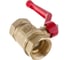 Латунный шаровой кран для воды VALFEX OPTIMA 3/4" ВР/ВР ручка-рычаг 11Б27фт1М VF.214.L0R1.034.Bir 3