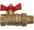 Шаровой для воды VALFEX американка, 1/2" ВР/НР ручка-бабочка VF.227.LB1.012.Bir 1