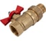 Шаровой для воды VALFEX американка, 1/2" ВР/НР ручка-бабочка VF.227.LB1.012.Bir 2