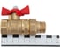Шаровой для воды VALFEX американка, 1/2" ВР/НР ручка-бабочка VF.227.LB1.012.Bir 4