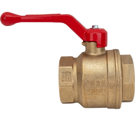 Шаровой для воды VALFEX 2" ВР/ВР ручка-рычаг, латунный 11Б27фт1М VF.214.LR1.200.Bir