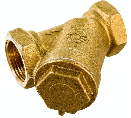 Сетчатый фильтр для воды VALFEX 3/4" ВР/ВР латунный, под пломбу 46Б5фт1 VF.192.L00.034.Bir