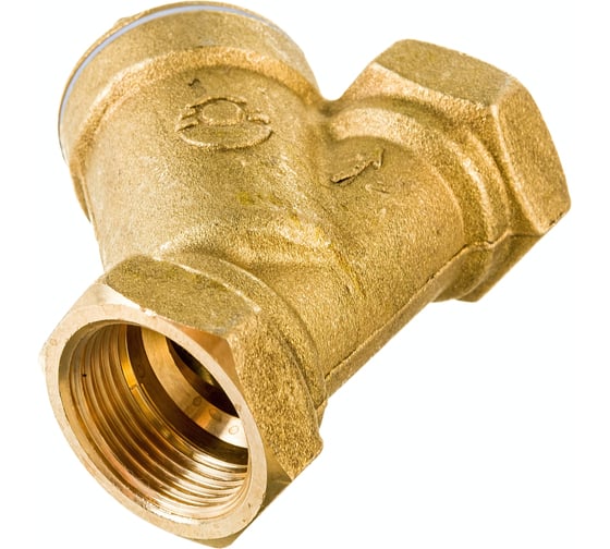 Сетчатый фильтр для воды VALFEX 3/4" ВР/ВР латунный, под пломбу 46Б5фт1 VF.192.L00.034.Bir