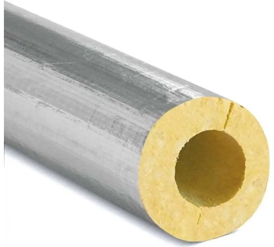Цилиндр K-FLEX 60x159-1 K-ROCK ALU S 1 штук в упаковке R601591080BARPS
