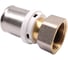 Пресс-фитинг муфта с накидной гайкой K-FLEX SOLID 32х1 мм 86MLAE1A040600C 1