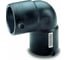 Отвод ПЭ EUROSTANDARD 90 градусов электросварной d 225 SDR11 2111160225 1