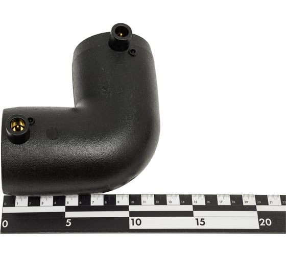 Отвод ПЭ EUROSTANDARD 90 градусов электросварной d 50 SDR11 2111160050