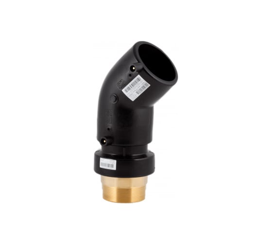 Электросварной переходной отвод ПЭ EUROSTANDARD 45 градусов н,р d 63 SDR7.4 2167160063 1
