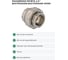 Муфта разъемная СаМат Плюс 1/2" вн-вн хром SanT-1310 2