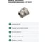 Муфта СаМат Плюс 1/2"х 3/4" SanT-0124 2