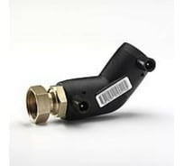 Электросварной переходной отвод ПЭ EUROSTANDARD 45 градусов со свободной гайкой d 40 SDR7.4 2172160040