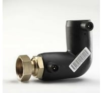 Электросварной переходной отвод ПЭ EUROSTANDARD 90 градусов со свободной гайкой d 63 SDR7.4 2171160063