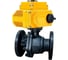 Кран шаровой для пара DN.ru WCB-304-PPL-FP-F-ISO-H Ду25 Ру25 с электроприводом QT-005 380В D160-90246 1