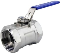 Кран шаровой DN.ru 316-316-PTFE-SP-T-H 1/2 Ду15 Ру63 WDVF, с рукояткой D160-89928