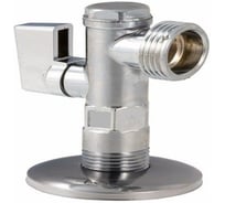 Кран шаровой СаМат Плюс 1/2"x3/4" угловой с фильтром для подкл ст.приборов (1 шт) SanT-1190
