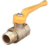Кран газовый СаМат Плюс шар д=15 р г/ш (1 шт) SanT-1599