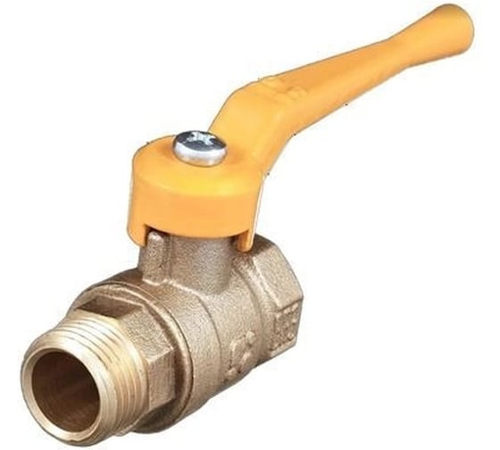 Кран газовый СаМат Плюс шар д=15 р г/ш (1 шт) SanT-1599