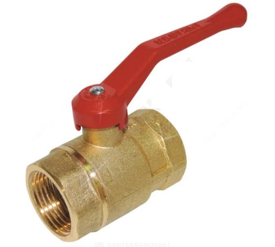 Кран шаровой СаМат Плюс д=32 р г/г (1 шт) SanT-1432