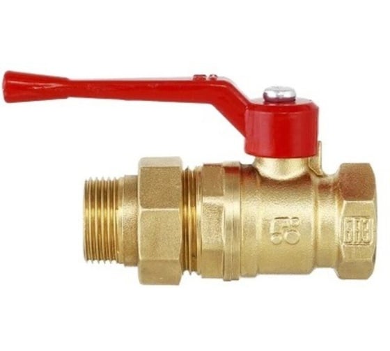 Кран шаровой СаМат Плюс д=25 р г/ш (американка) (1 шт) SanT-1497