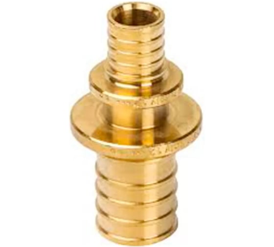 Переходник ViEiR 16x25 аксиальный латунный для труб из сшитого полиэтилена VRP1625S (V)