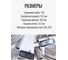 Гибкая подводка STACORT, 90 см, 15A, внутренняя и наружная муфты 1/2 дюйма, полиэтиленовая оболочка, синяя, TO15-900GSH(BLUE) 4