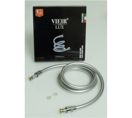 Шланг для душа ViEiR 1/2 x 1/2 150 см силиконовый 360 с внутренней резьбой VR41150