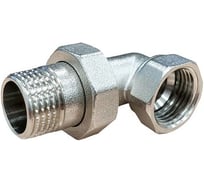 Соединитель американка SantechSystems латунь, Ду32, угловой, никель 1 130-0909