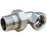 Соединитель американка SantechSystems латунь, Ду32, угловой, никель 1 130-0909 1